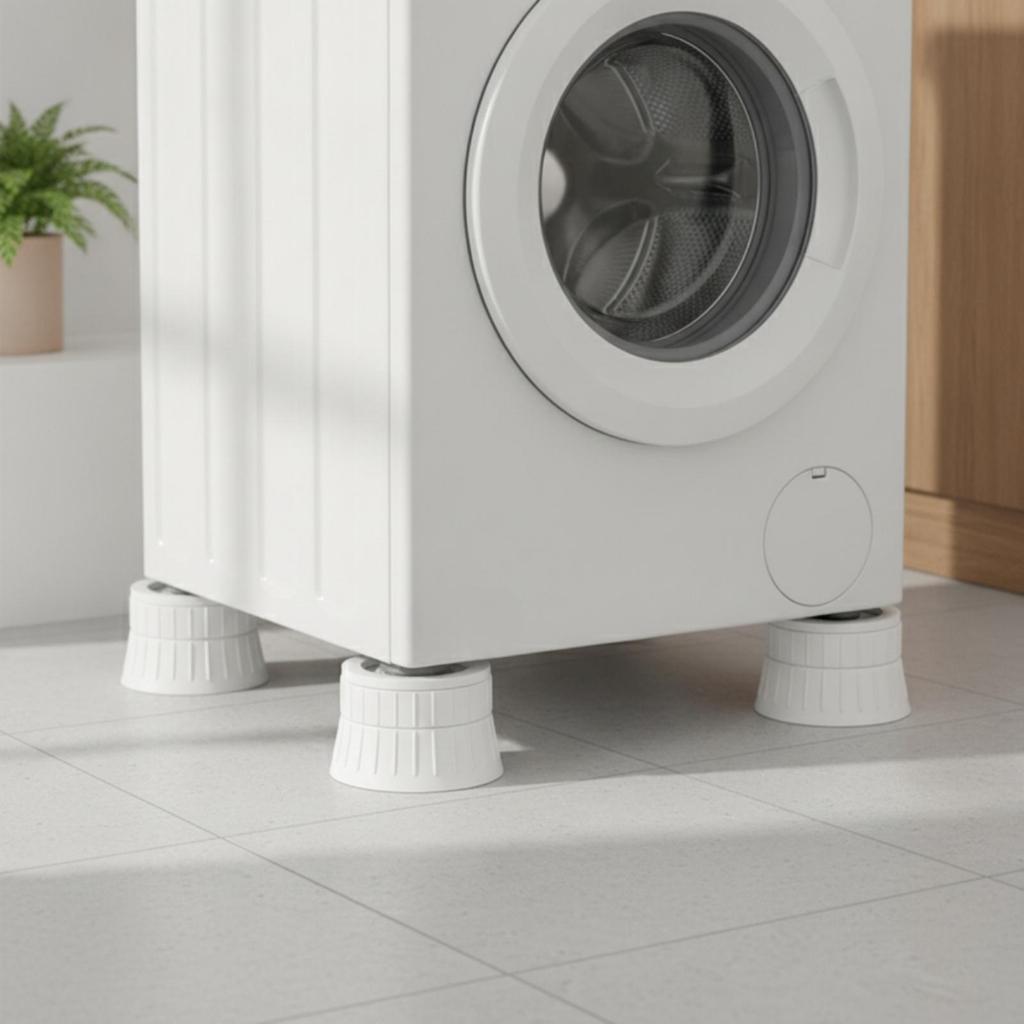 4 Pieces Pads Slim Anti Oscillation for Compact Apartments