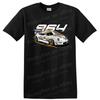 Camiseta Gráfica de Coche de Carreras Vintage Camiseta Deportiva Retro para Entusiastas de los Coches