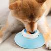 Interactive Cat Slow Feeding Toys Plastic Slow Food Plate Cat Suction Cup Licking Ball  Dogs