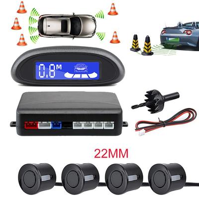 Otopark Otomatik LED Park Sensörü 4 Sensörlü Ters Yedekleme Park Radarı Monitör Dedektör Sistemi Ekran Geri Vites Radarı
