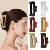 Soft Silicone Shark Clip, Safe and Non-irritating To The Head, New Large-sized Back of The Head Hair Bun for Women