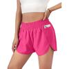 Frauen Tasche Hohe Taille Yoga Shorts Waben Spleißen Lauf Fit Heben
