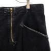 VINTAGE Black Corps Corduroy pants black Logger Pants Men's Used