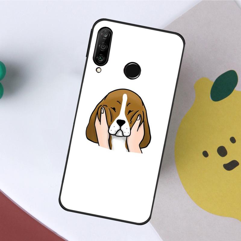 The Beagles Funny Cartoon Dog For Huawei Nova 7i 8i 11i 12i 12s Y73 Y70 Y90 Y60 Y72 Y61 Y91 9 10 SE P40 Lite P30 Pro Case