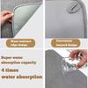 38 X 50cm Anti Slip Absorbent Dish Drying Mat Kitchen Sink Drainer Placemats