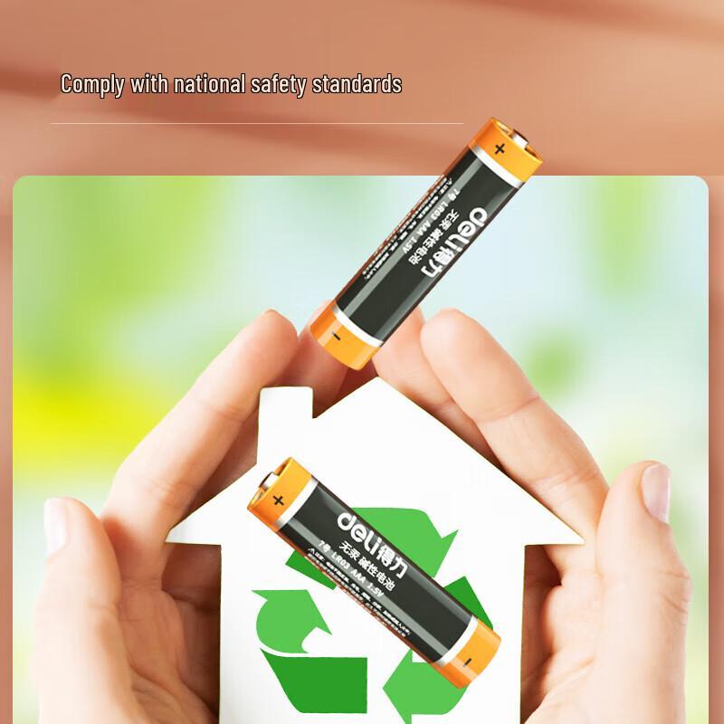 Deli AAA Alkaline Batteries (50-Pack)