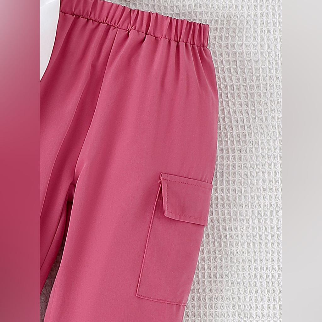 Kids Casual Long-Sleeve Set, Comfortable Daily Wear Outfits