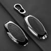 Zinc Alloy Leather Car Key Cover, For Hyundai Kona Ev Grandeur Gn7 Ioniq 6  , Protected Keychain Bag, Car Accessories