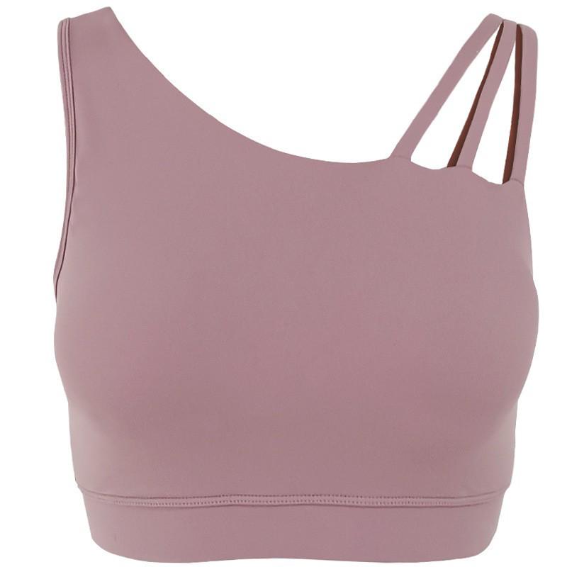 Women's Fixed Cup Straps Yoga Camisole - Padded Sports Top for Outdoor Pilates and Fitness
