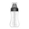 5 Hole Seasoning Extruded Bottle Seasoning Spray Bottle with Scale for Ketchup Salad Dressing