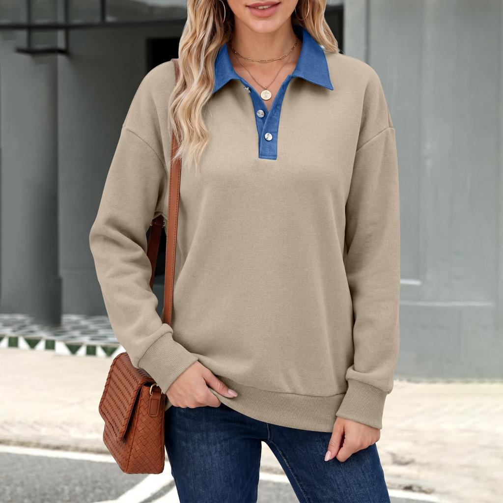 Women's Casual Fashion V-Neck Knit Top, Knitwear for Everyday Wear and Going Out