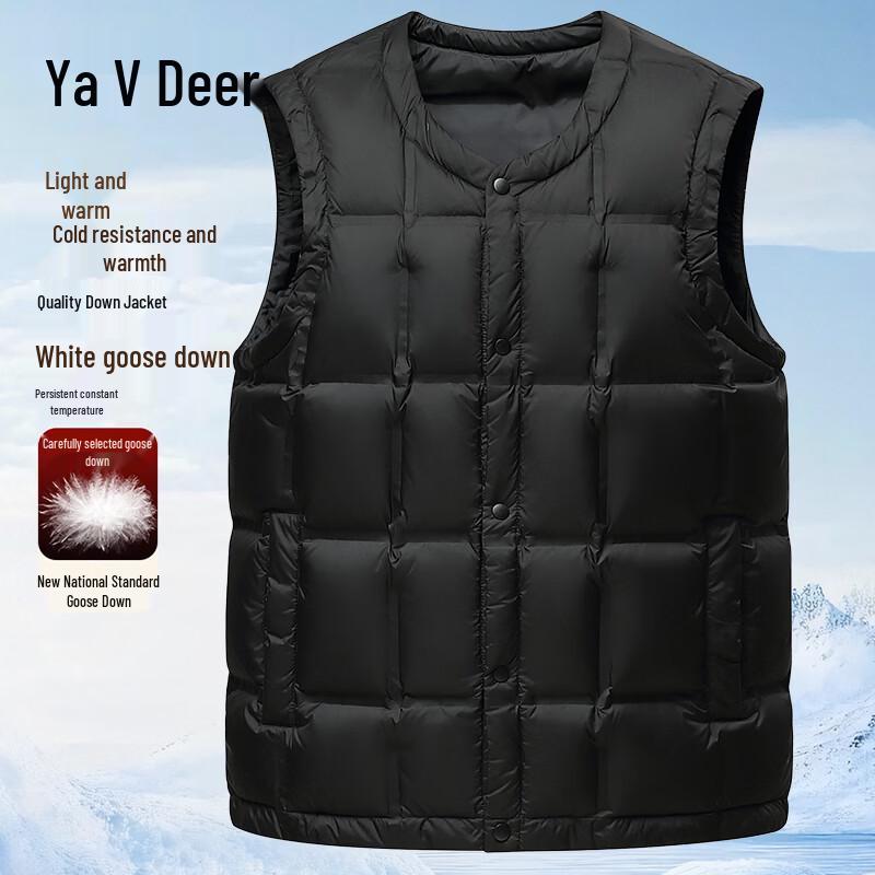 Ya Lu Unisex Goose Down Padded Vest