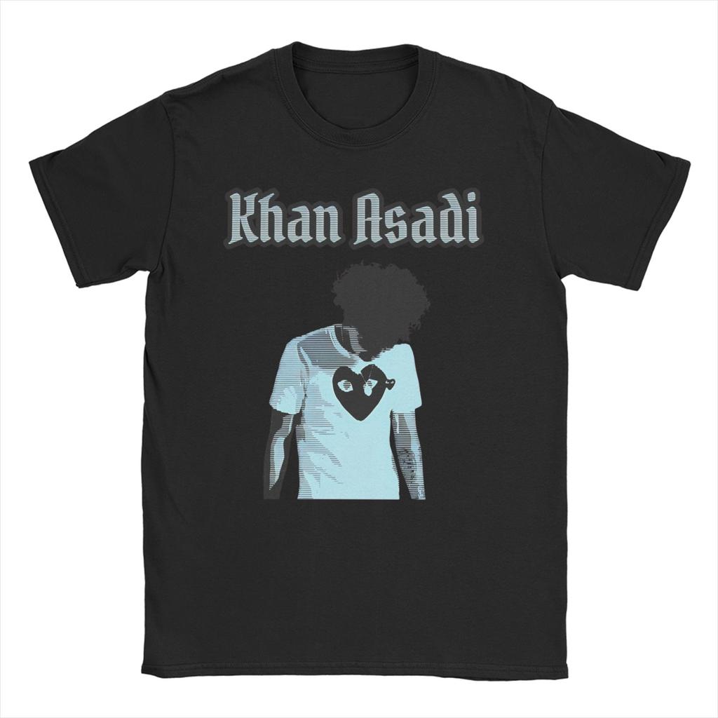 Unisex Women's T-Shirt Khan Asadi Not Just a Name Novelty 100% Cotton Tee Shirt Short Sleeve T Shirt Crewneck Clothing Summer