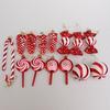15pcs Plastic Christmas Candy Ball Pendant Reusable Merry Christmas Decor  Wedding Party