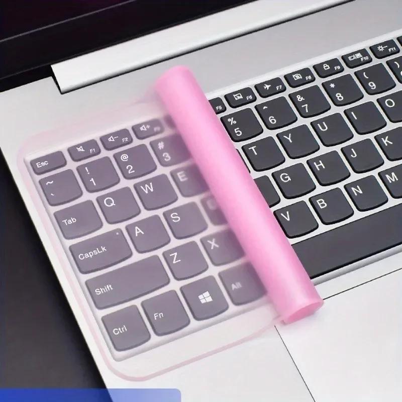 1PC Waterproof and Dustproof Keyboard Protective Film Universal Silicone Keyboard Cover Suitable for Laptops 12-14 Inches