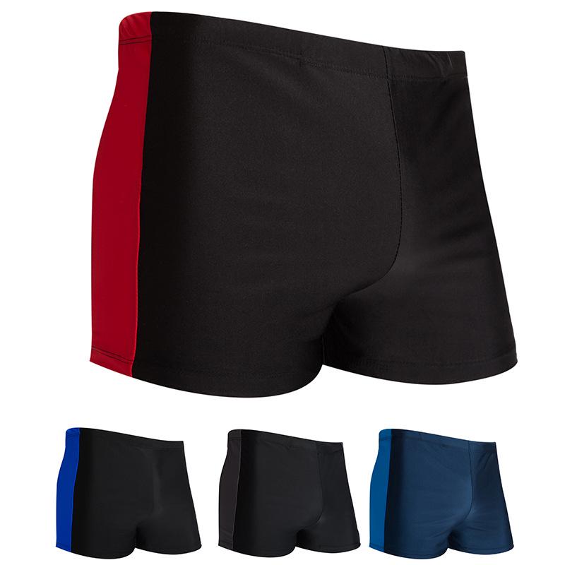 Buy Waterproof Quick Dry Men Swimming Trunks Boxer Brief Short