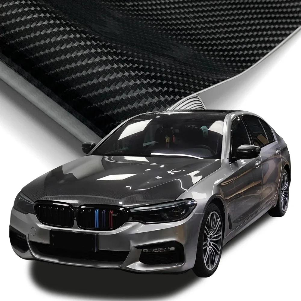 Carbon Fiber Adhesive Car Wrap Vinyl for Motorcycle Waterproof Car Film Covering Tuning Auto Accessories Sticker Motorcycles
