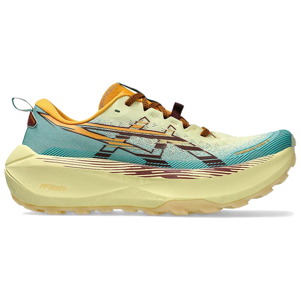 Asics Trabuco Max 4 Mens Wheat Yellow Dark Red Planet 1011B976-750