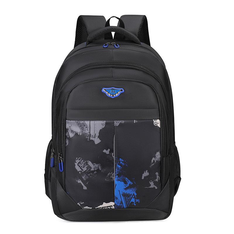 Men's Backpack Backpack Korean Version Large Capacity Junior High School Student Outdoor Schoolbag Leisure Travel Bag
