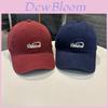 Casquette de Baseball pour Femmes Nouvelle Broderie Lettre Large Bord Chapeau de Soleil Décontracté pour Printemps Été