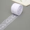 10Yard/Lot Cotton White Lace Trim Fabric Craft DIY Natural Lace Ribbon Sewing Clothing Embroidery Wedding Party Accessories 40mm