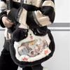 Border Collie Plush Itabag Shoulder Bag Animal Cartoon Adjustable Strap Shoulder