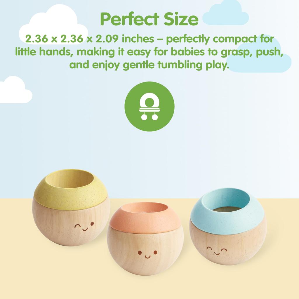 PLANTOYS JAPAN Sensory Tumbling Pastel 5258