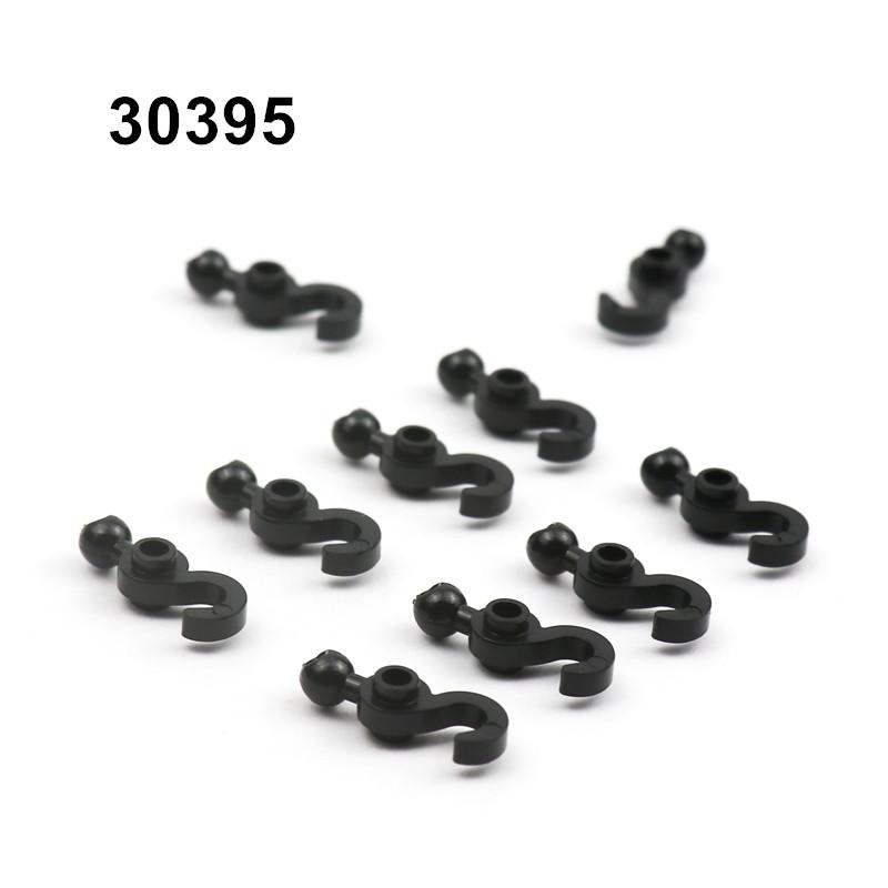 Interesting Toys Unisex Technical Truck Crane Hook With Towball Moc Building Blocks Parts Diy Educational Technical Parts 30395