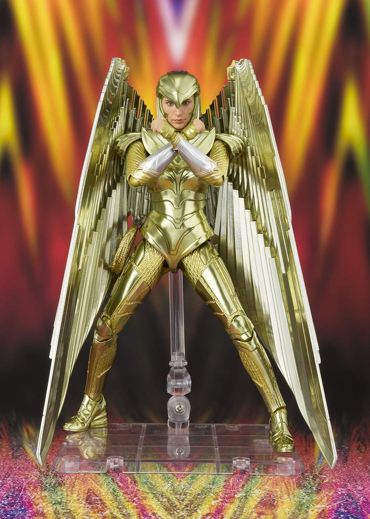 Tamashi Nations Wonder Woman 1984 Golden Armor BandaiSpirits - - (WW84), S.H.Figuarts