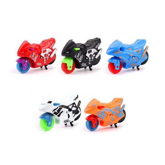 5Pcs Cute Battery-Free Entertainment Collectible Mini Simulation Vehicle Toy Models Party Favor Pull Back Toys