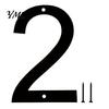Wall Mount Address Number 3D House for Outside, Modern 0-9 Floating Numbers, Outdoor Mounted Numbers Weather-proof Metal Sign Door, Mailbox,