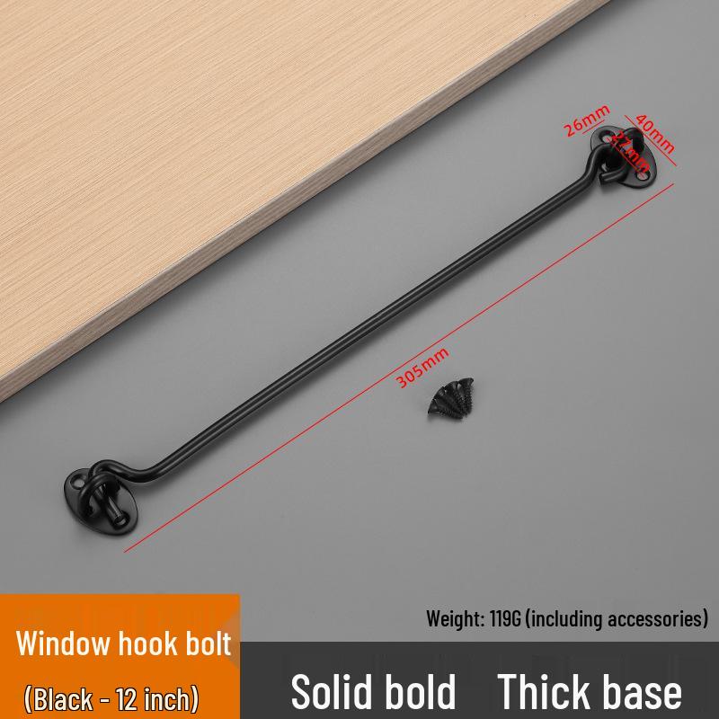 Stainless Steel Window and Door Windproof Hook Stopper
