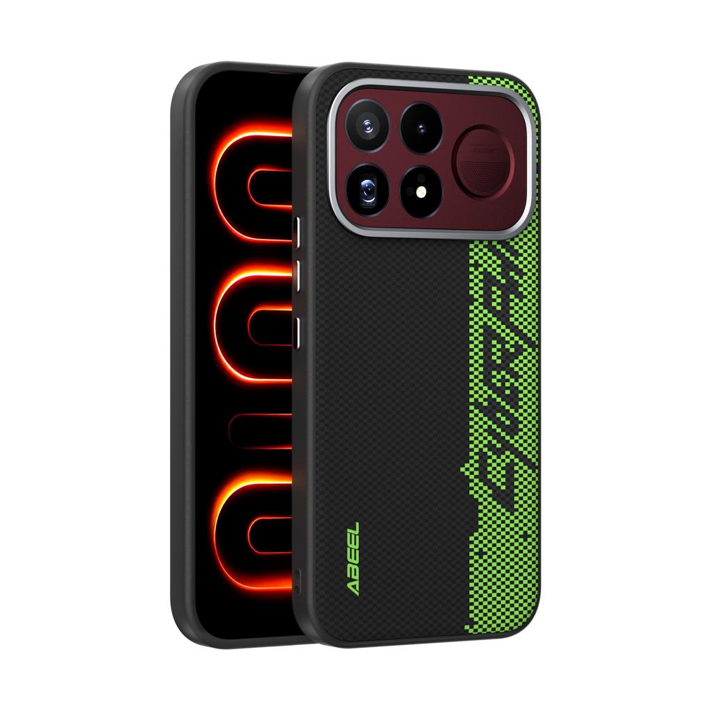 Kevlar Carbon Fiber Texture Magnetic Phone Case for Xiaomi Poco F9 Ultra F8 Pro K100 Pro MAX Hard Shockproof Anti Scratch Protective Cover