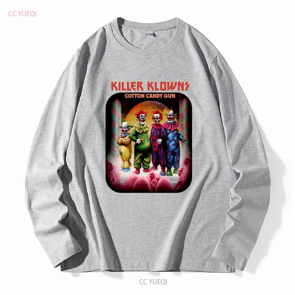 Killer Klowns from Outer Space Movie T Shirt size Small long or short sleeves vintage Washed Casual Unisex fashion