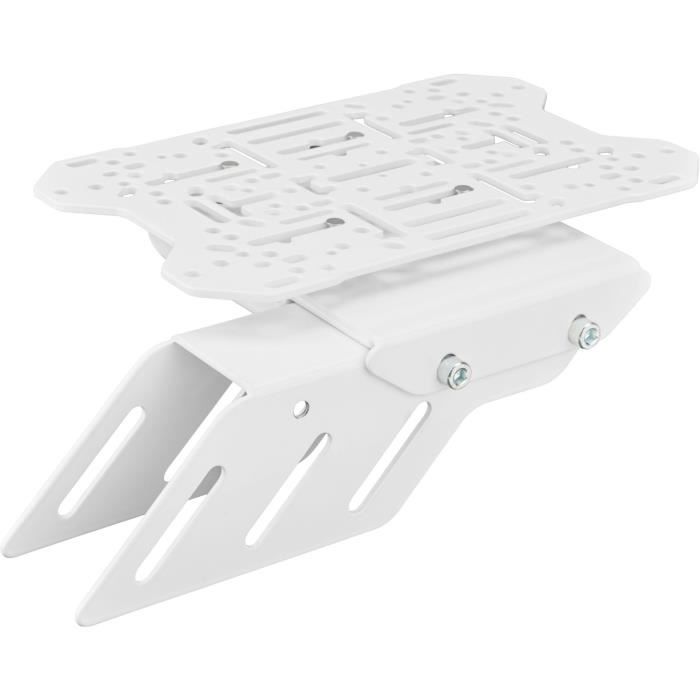 Support simracing &amp; flightsim - oplite - pour cockpit gtr s8 full force - blanc - compatible frein à main, boîte de vitesse, joystic