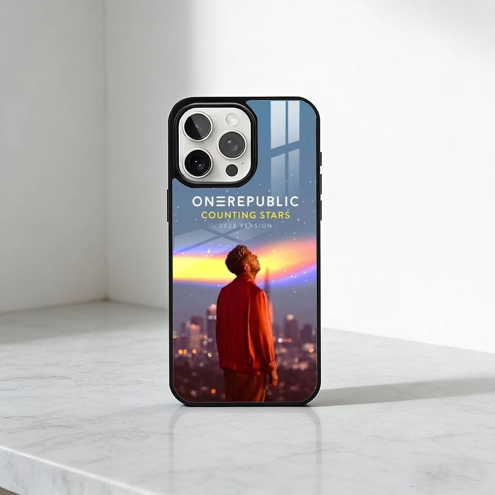 O-One-Republic Printed Phone Case For iPhone17,16,15,14,13 Plus,Pro Max Magnetic For Magsafe Wireless Charging
