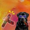 Dog Bite Toy Simulation Cigar Funny Interactive Sound Puppy Toy Dog Chew Squeak Toy Pet Accessories