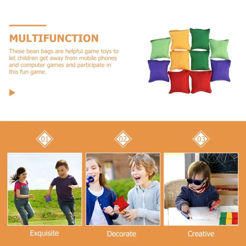 Körperliches Training Sandsackwerfen Spielzeug Eltern-Kind Outdoor-Sportspielzeug Mini-Säckchen Erwachsene