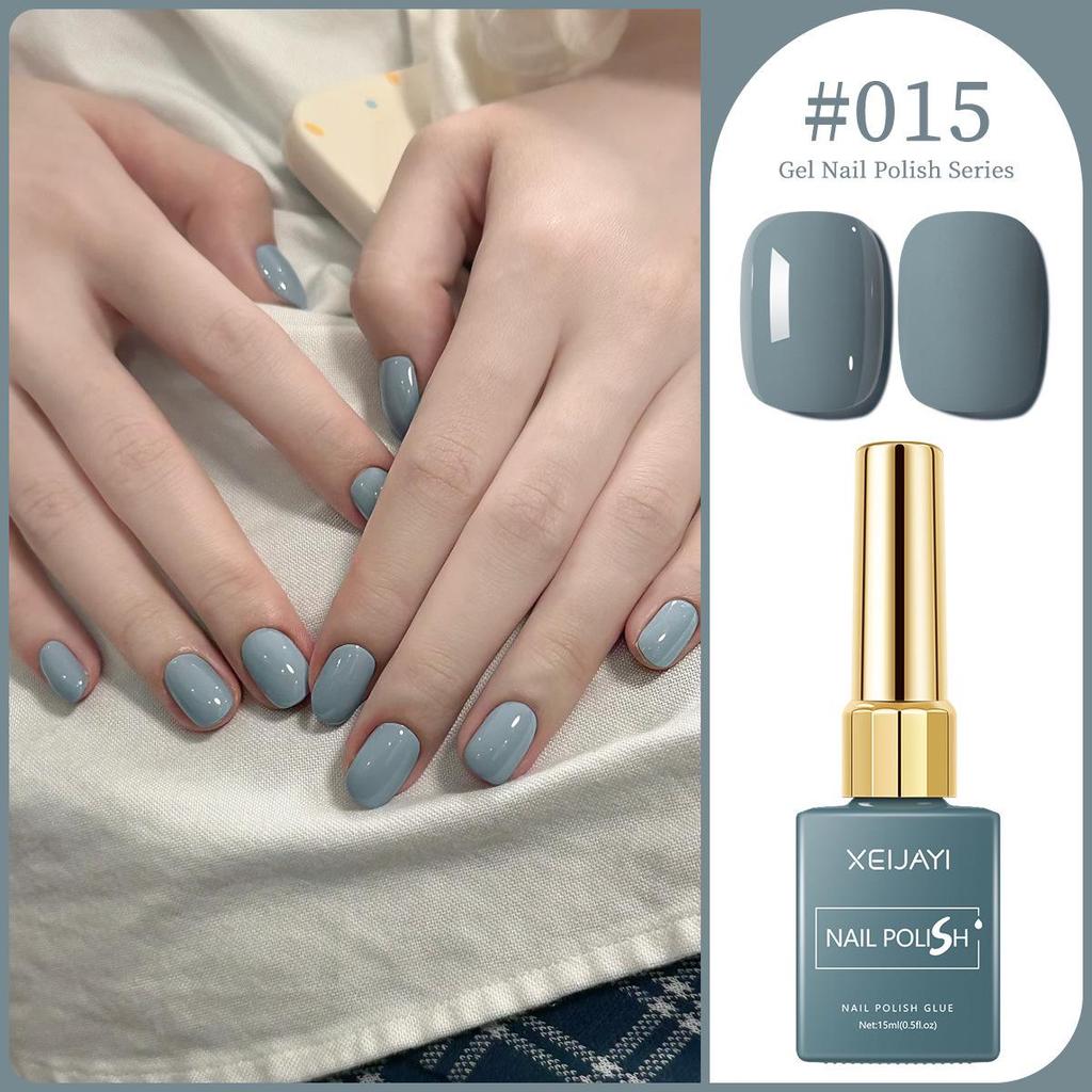 XEIJAYI 15ml Solid Color Nail Gel - 72 Color Options for Nail Art Salons