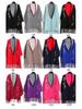 Korean Style Embroidered Shawl Cape: Versatile Knit Scarf for All Seasons