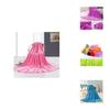 Soft Super Warm Solid Warm Micro Plush Fleece Blanket Throw Rug Sofa 1pc Bedding