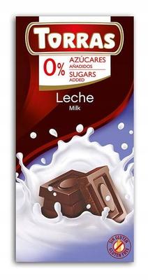 Torras Sugar-Free Milk Chocolate 75