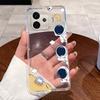 Casing For Vivo iQOO Z9 Turbo Plus + Case Aesthetic Fashion Cute Cat Cartoon Soft Silicone Back Cover Transparent TPU Phone Case