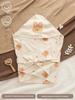Pure Cotton Double-Layer Swaddle Wrap & Towel for Newborns - Safe for Mother and Baby