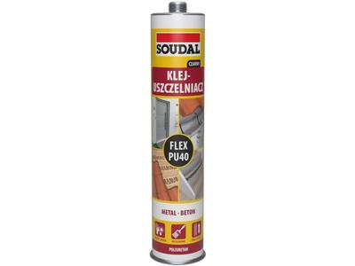 Adhésif Mastic Polyuréthane Flex Pu 40 Noir 300Ml - Usz 40Pu 30C