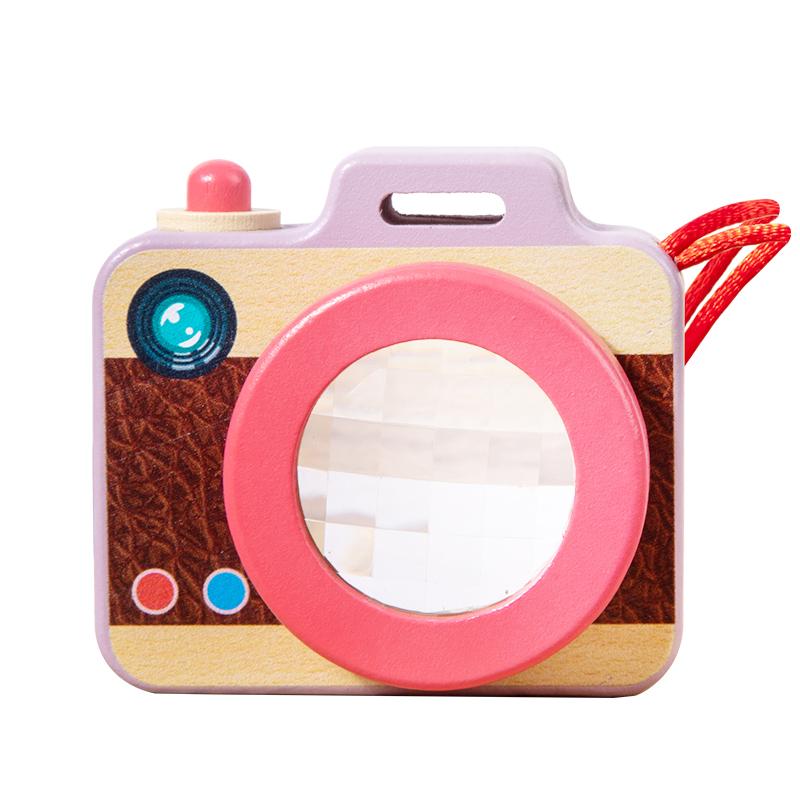 

Деревянный Калейдоскоп Популярная Игрушка Имитация Модной Камеры Креативные Игрушки Калейдоскоп с Многоугольным Зеркалом Сделай Сам Подарки Подарок для Ухода