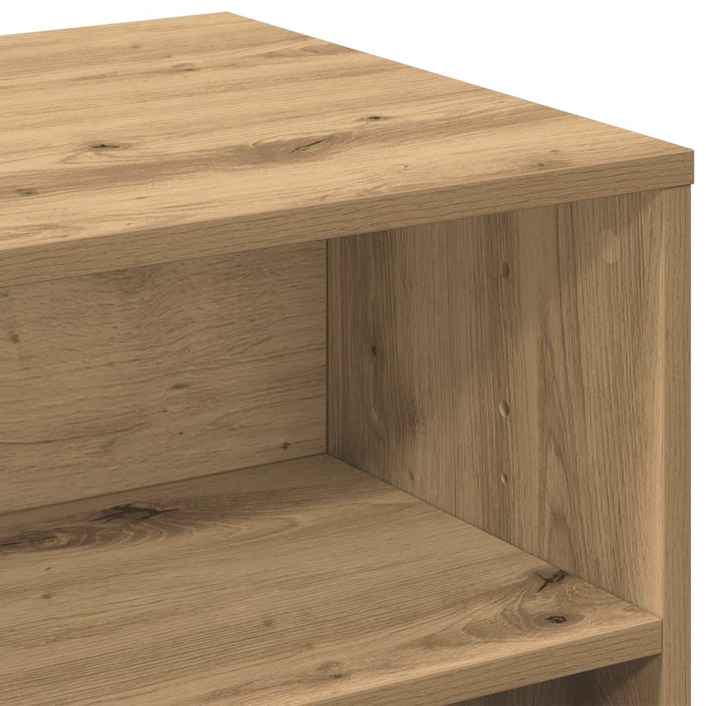Vidaxl TV Cabinet, Artisan Oak, 80X40X40 Cm, Wood-Based Material