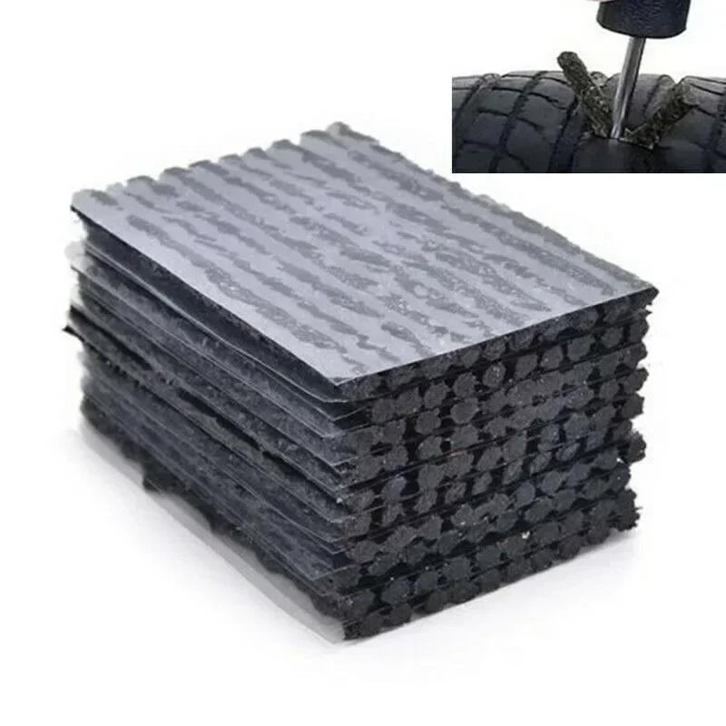 Car Tyre Tool Puncture Studding Plug Set Motorcycle Truck Vacuum Tire Repair Tool Kit with Rubber Strips Tubeless Repair Worldmu