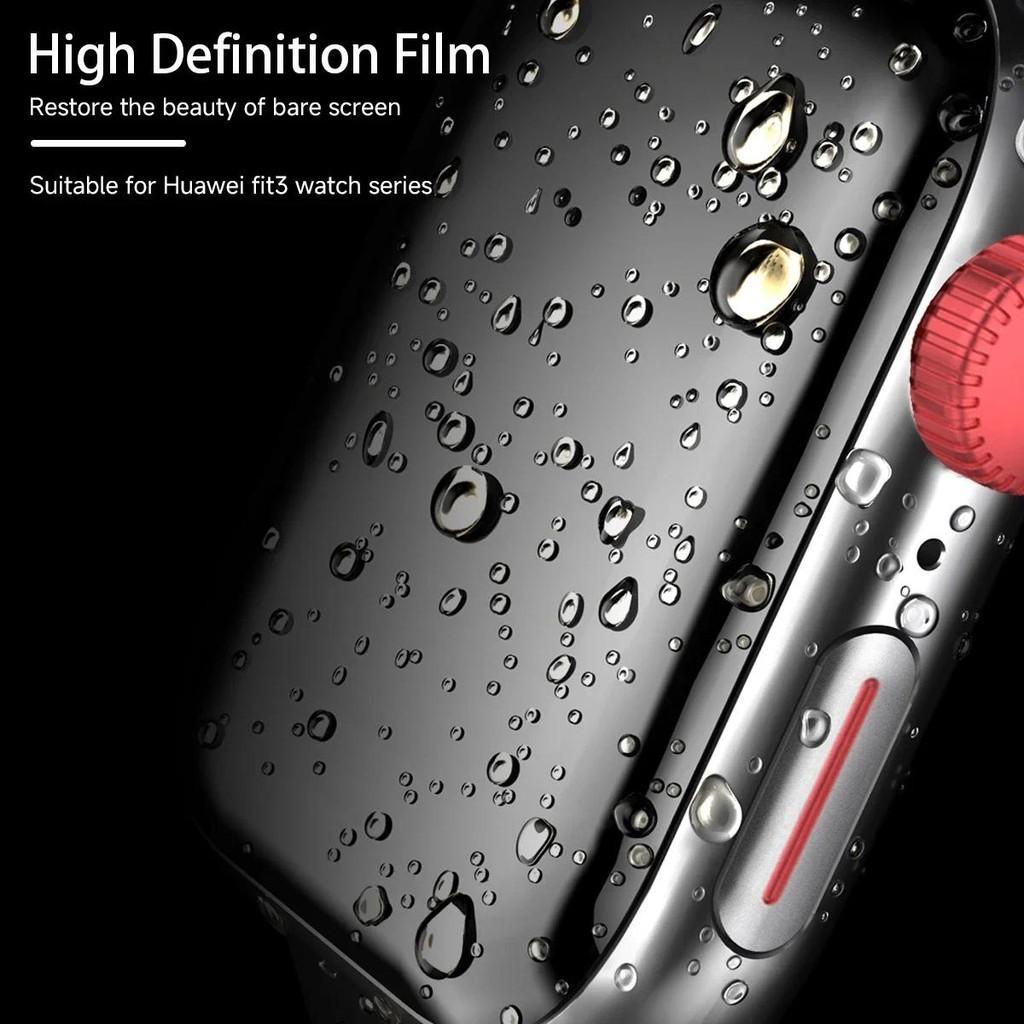 5 Stück Displayschutzfolie für Huawei Watch Fit 3 Kratzfest Klar TPU Hydrogel-Folie für Huawei Fit3 Uhr Zubehör