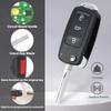 Car Key Fob Keyless Entry Remote Control Replacement for VW Volkswagen Jetta Passat 2017 2018 2019 FCC ID:NBGFS93N P/N:5K0837202BP MQB Chip 3+1